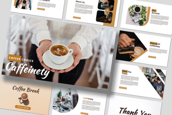 Caffeinety Keynote Template: A Creative Edge for Your Next Presentation