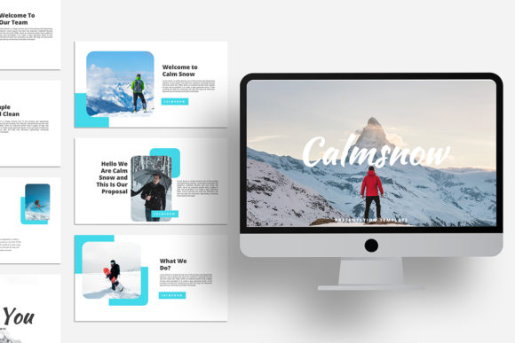 Calmsnow - Keynote Template: Design Presentations That Leave a Mark