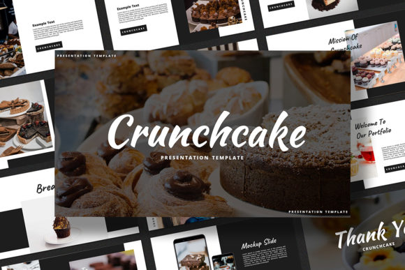 Crunchcake Keynote Template: A Modern Design Asset