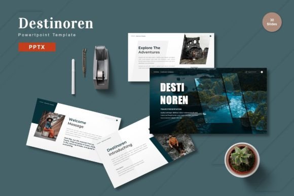 Destinoren - Powerpoint Template: Your Toolkit for Powerful Communication