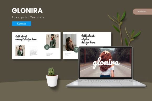 Glonira - Keynote Template: Your Tool for Polished Presentations