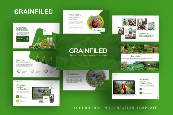 Grainfiled: The Modern Agriculture Presentation Template