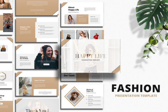 Happy Life - Google Slides Template: A Modern Creative Toolkit
