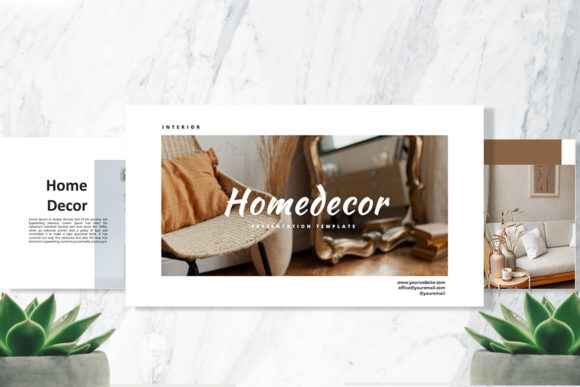 Home Decor PowerPoint Template: Effortless Design