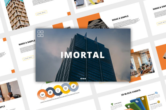 Imortal Keynote Template: A Modern Asset for Visual Storytelling