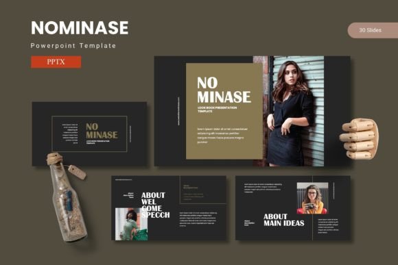 Mastering Presentations with Nominase - Powerpoint Template