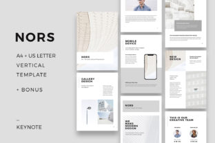 Nprs A4 Vertical Keynote: Your Go-To for Modern, Clean Design