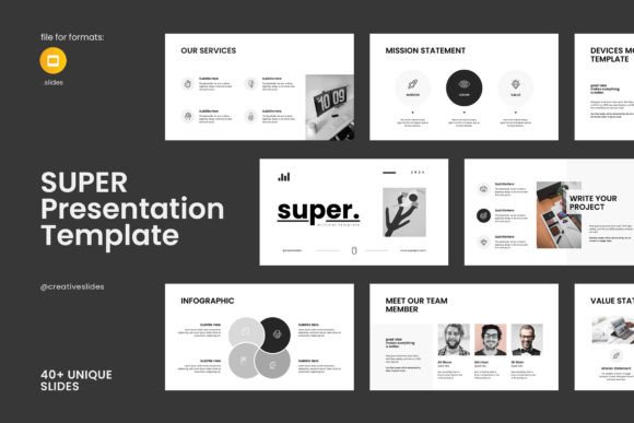 Super Google Slides Template: A Modern Approach to Professional Presentations