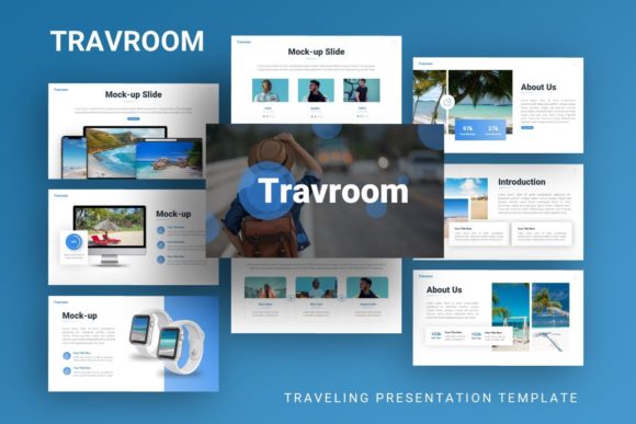 Travroom: The Modern Presentation Template for Visual Storytelling