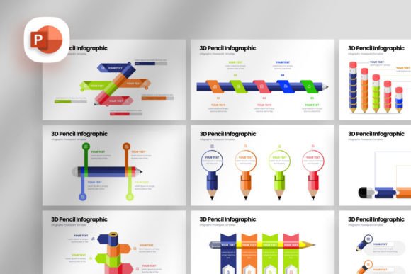 Why 3D Pencil Infographic Presentation Changes the Game